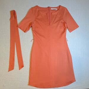 Trina Turk Coral Mini Dress